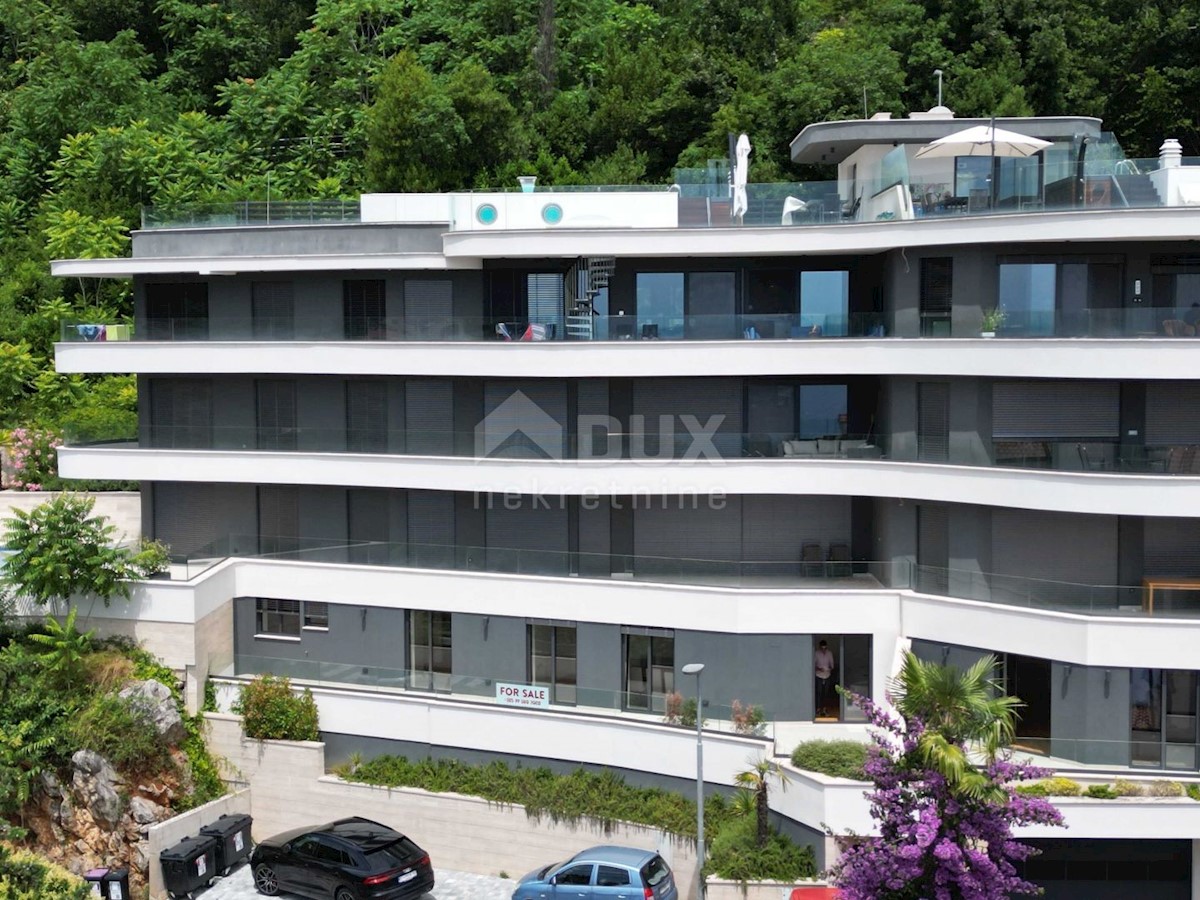 OPATIJA - appartamento in nuova costruzione 169m2 con vista mare + giardino 75m2 - APPARTAMENTO 4