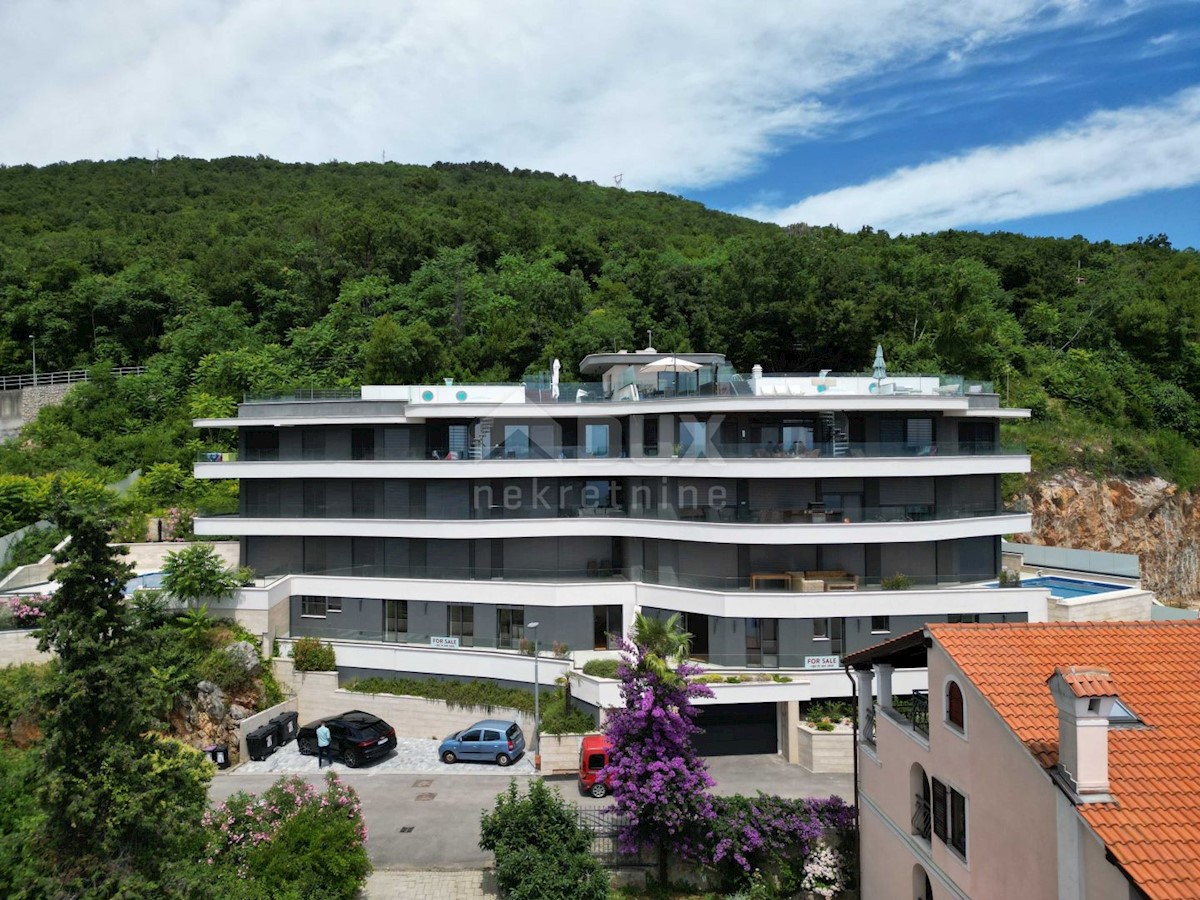 OPATIJA - appartamento in nuova costruzione 169m2 con vista mare + giardino 75m2 - APPARTAMENTO 4