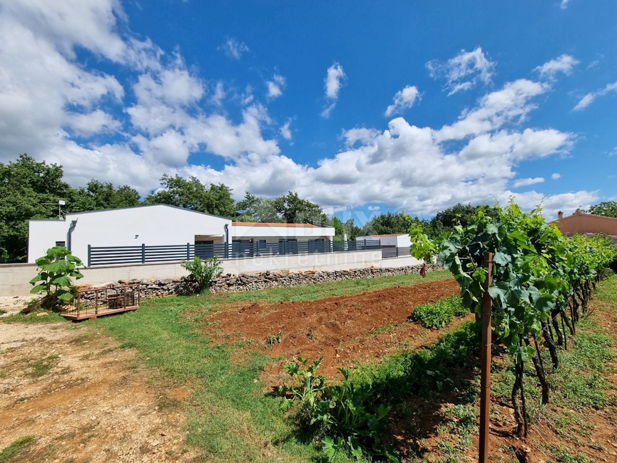 ISTRIA, SVETVINČENAT - Moderna casa a un piano con piscina, immersa nella natura