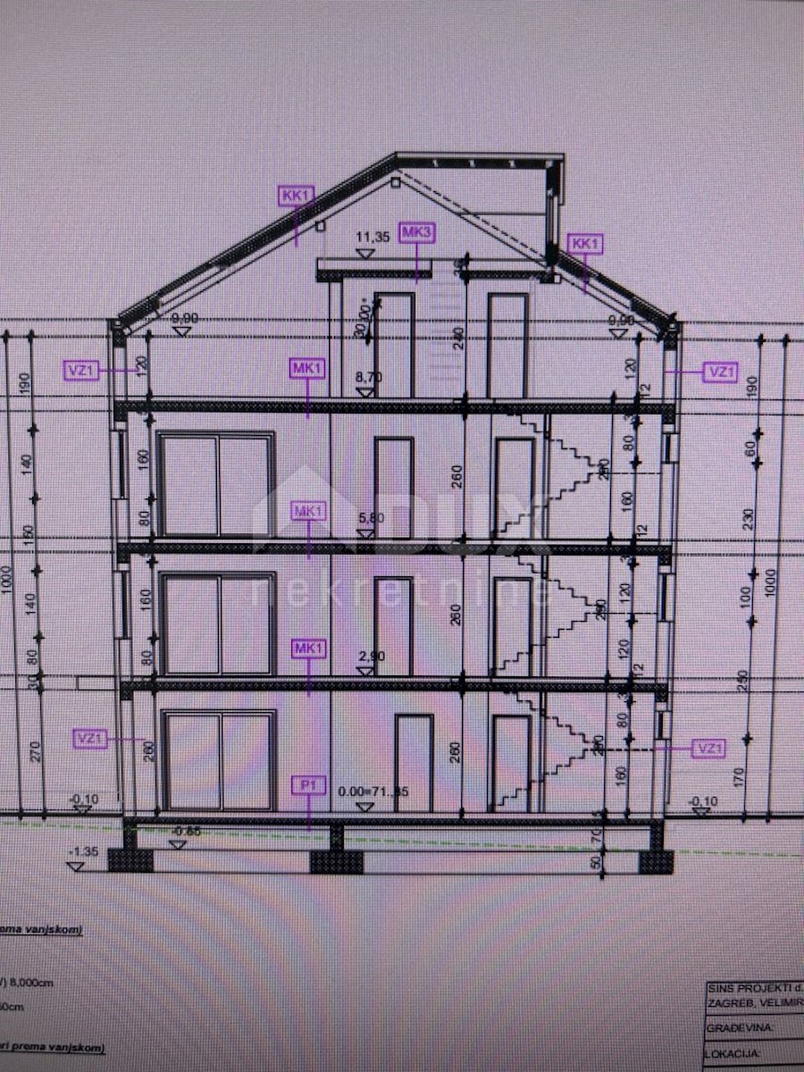 Appartamento Bokanjac, Zadar, 63,54m2