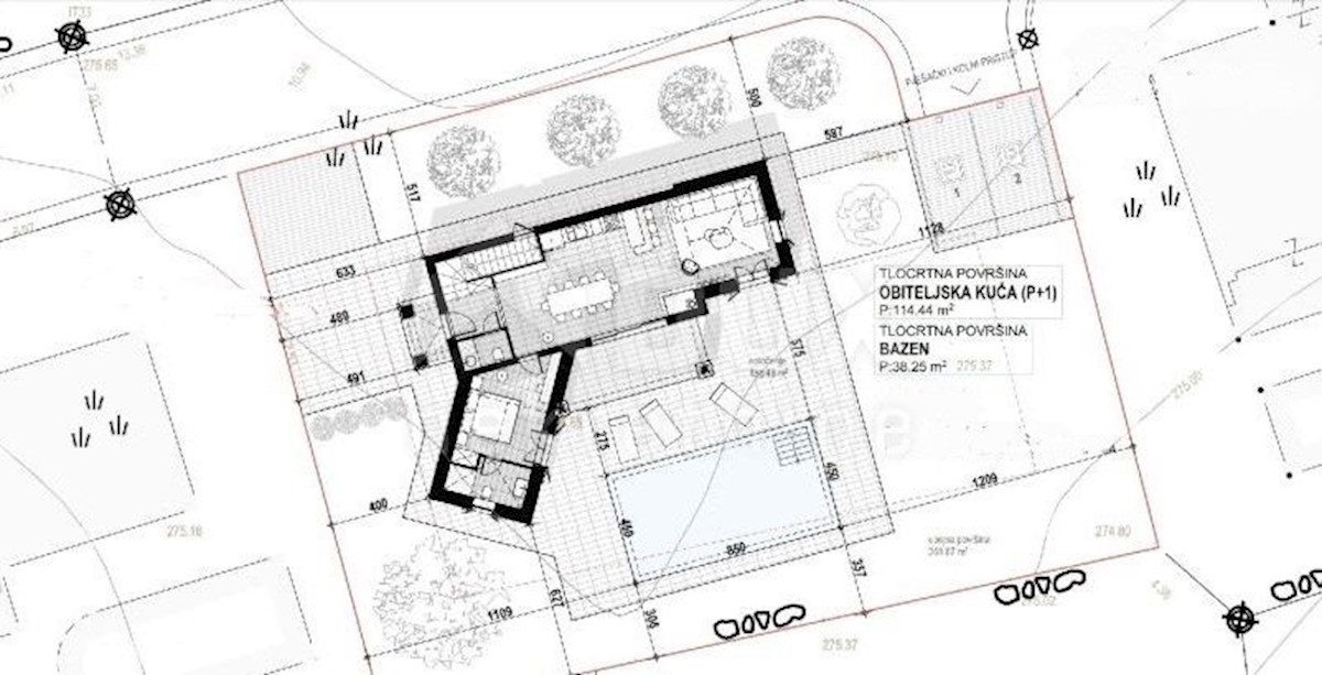 ISTRIA, TINJAN - Nuova costruzione con piscina