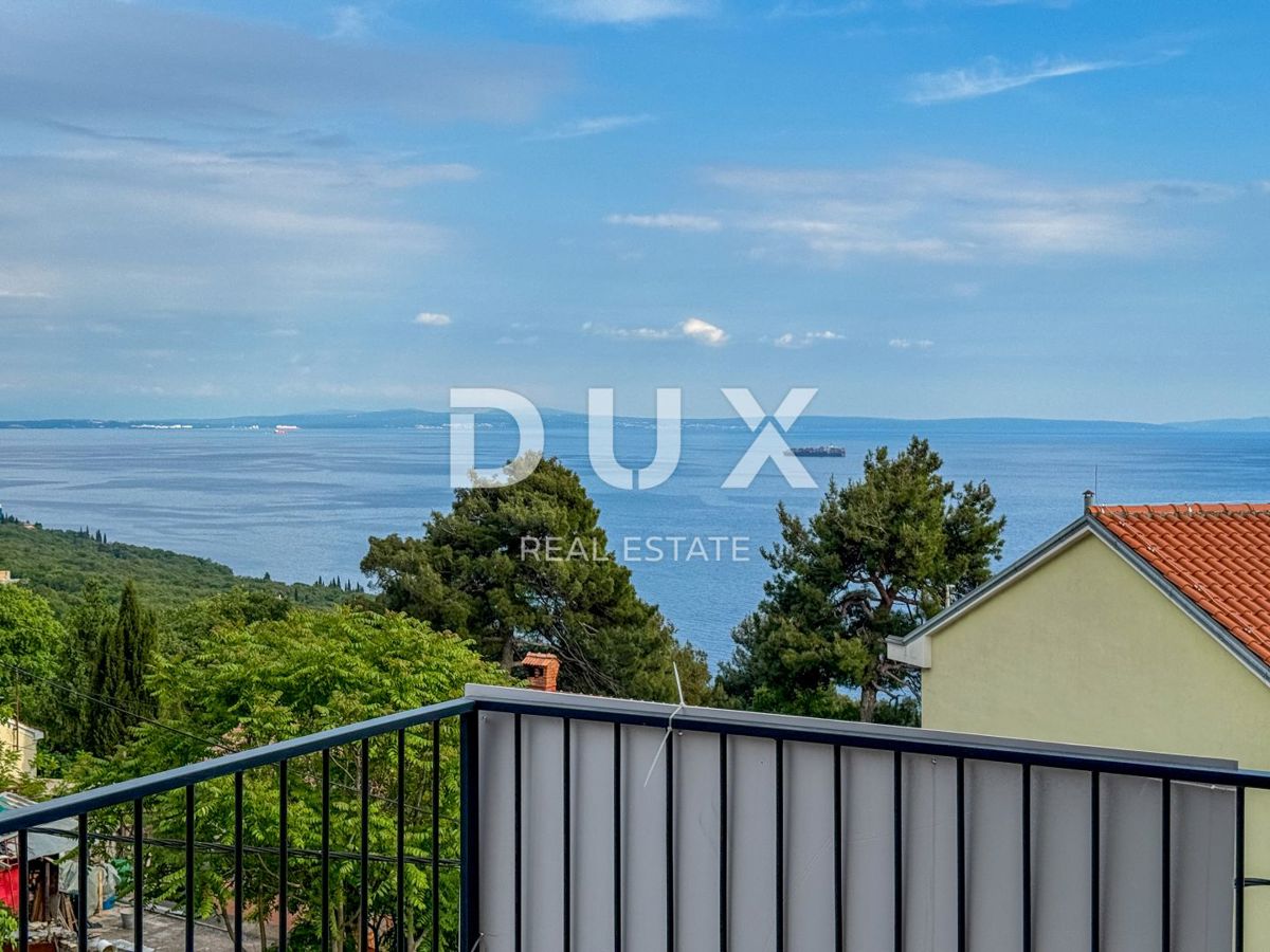 OPATIJA, PAVLOVAC - appartamento più grande 148m2, 3 camere da letto, terrazza sul tetto, nuova costruzione vicino a Opatija, vista