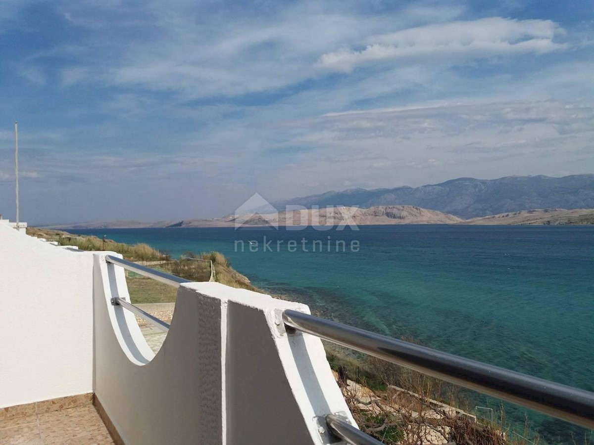 ISOLA DI PAG, PAG - Spazioso hotel e villa 1a fila dal mare