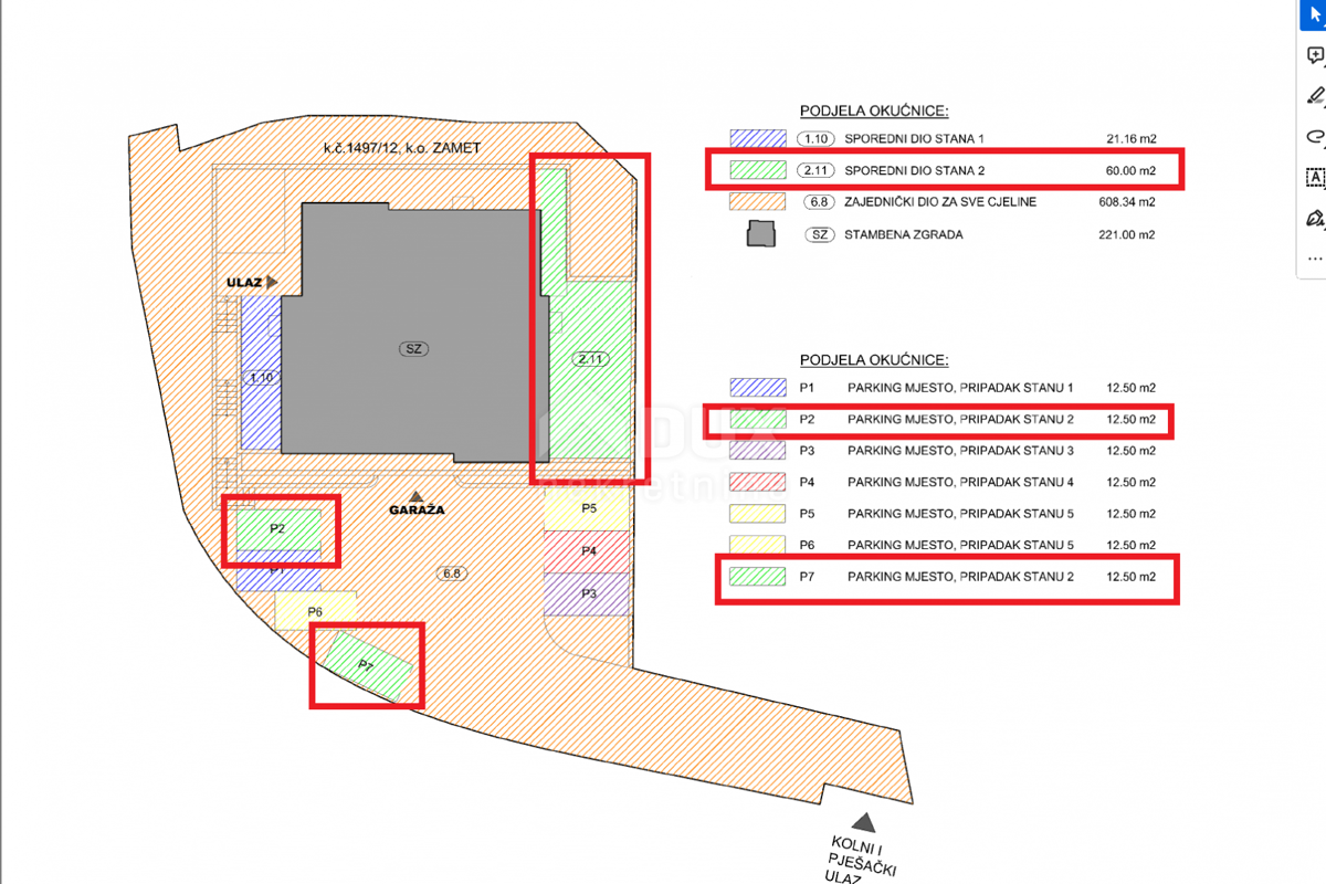 COSTABELLA, BIVIO, KANTRIDA - appartamento di lusso 85m2 con vista panoramica sul mare + dintorni 60m2