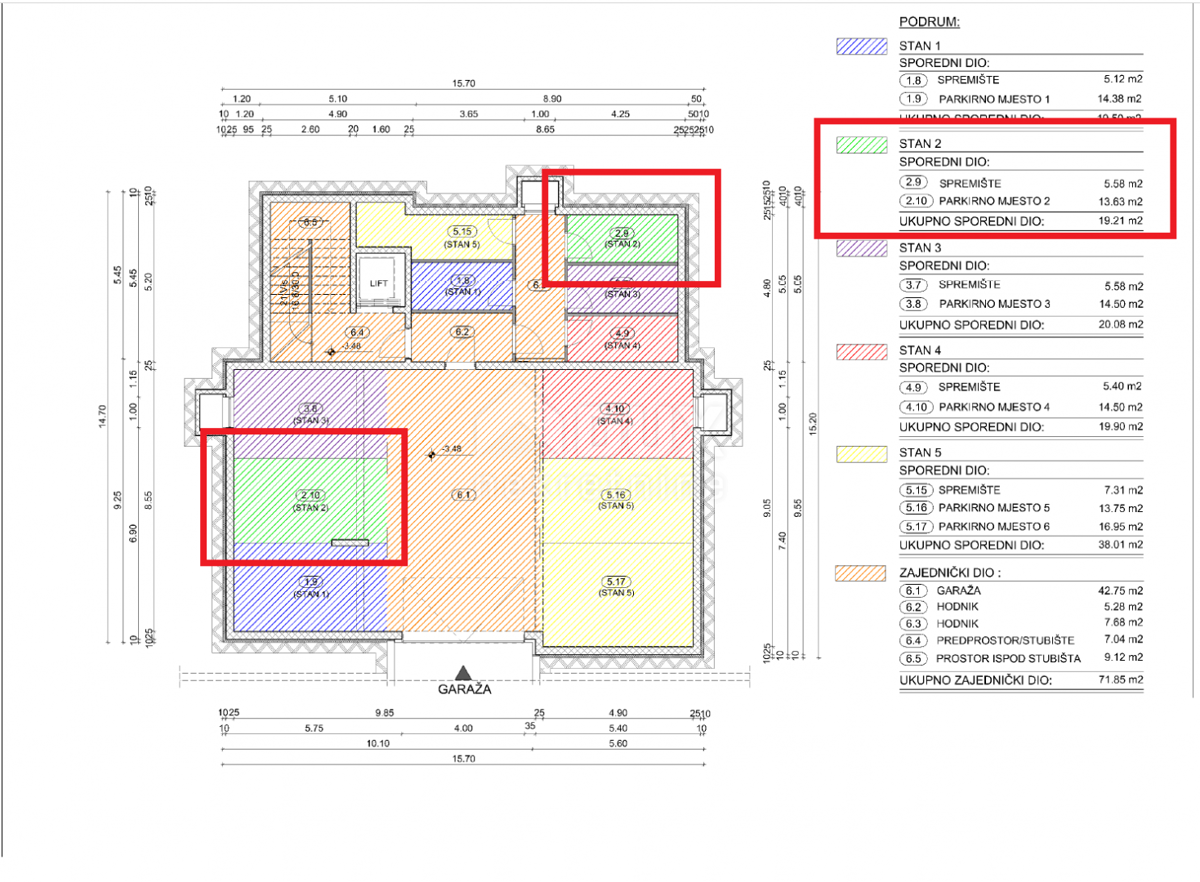 COSTABELLA, BIVIO, KANTRIDA - appartamento di lusso 85m2 con vista panoramica sul mare + dintorni 60m2