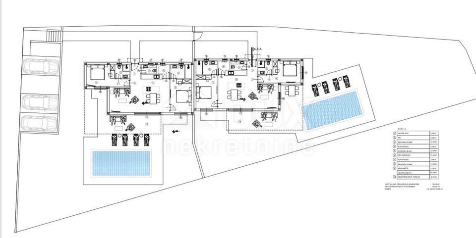 ISTRIA, TINJAN - Moderne case unifamiliari con piscine!