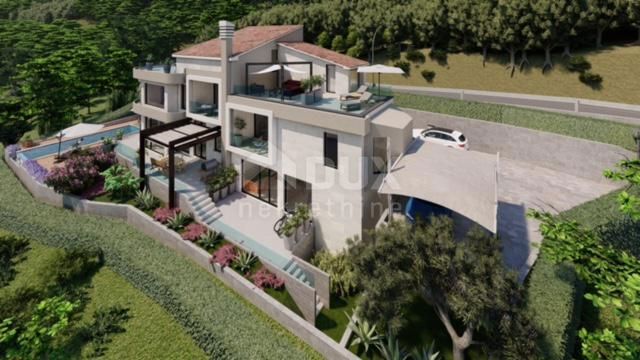 MOŠĆENIČKA DRAGA - Villa in costruzione con bellissima vista