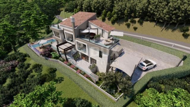 MOŠĆENIČKA DRAGA - Villa in costruzione con bellissima vista
