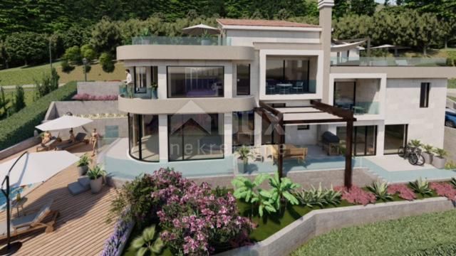 MOŠĆENIČKA DRAGA - Villa in costruzione con bellissima vista