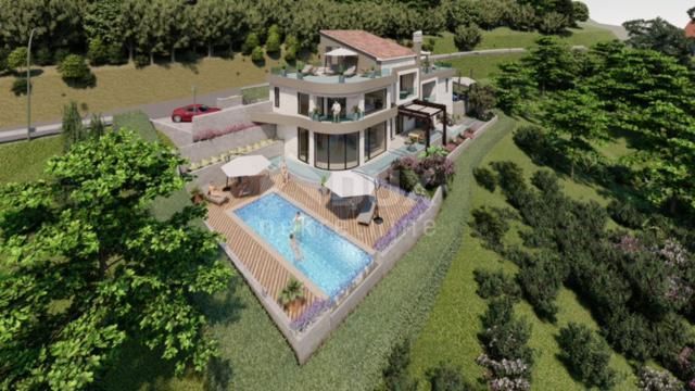 MOŠĆENIČKA DRAGA - Villa in costruzione con bellissima vista