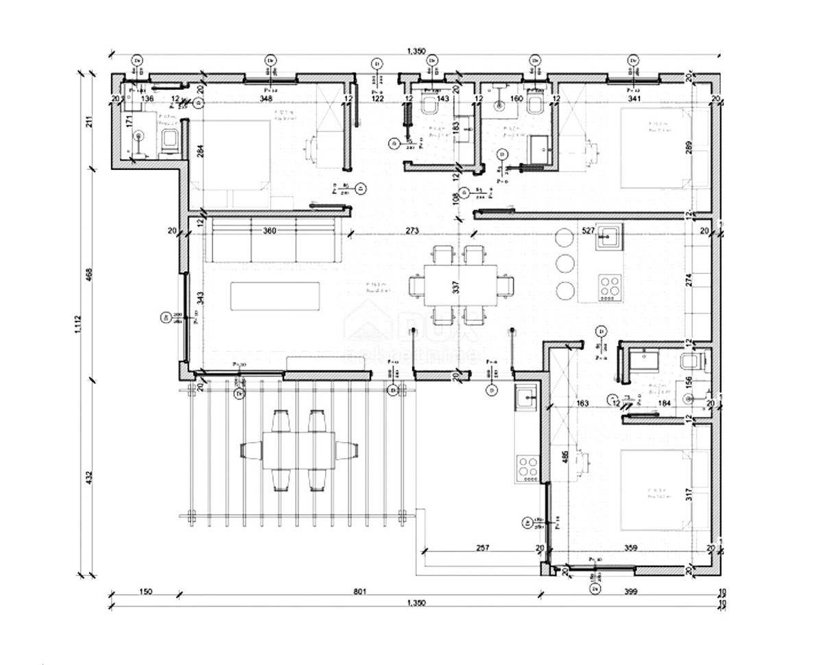 ISTRIA, PARENZO - Casa dal design moderno con piscina