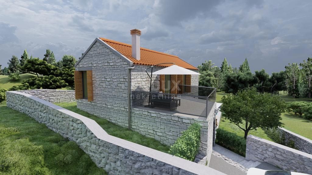 ZADAR, NOVIGRAD - Casa in pietra di alta qualità a 150 m dal mare