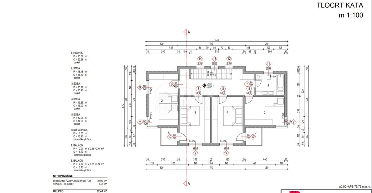 KRALJEVICA - Terreno edificabile con costruzione iniziata