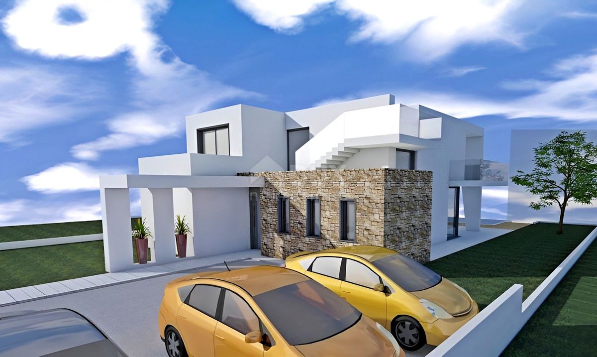 ISTRIA, NOVIGRAD - Terreno con progetto vicino al mare