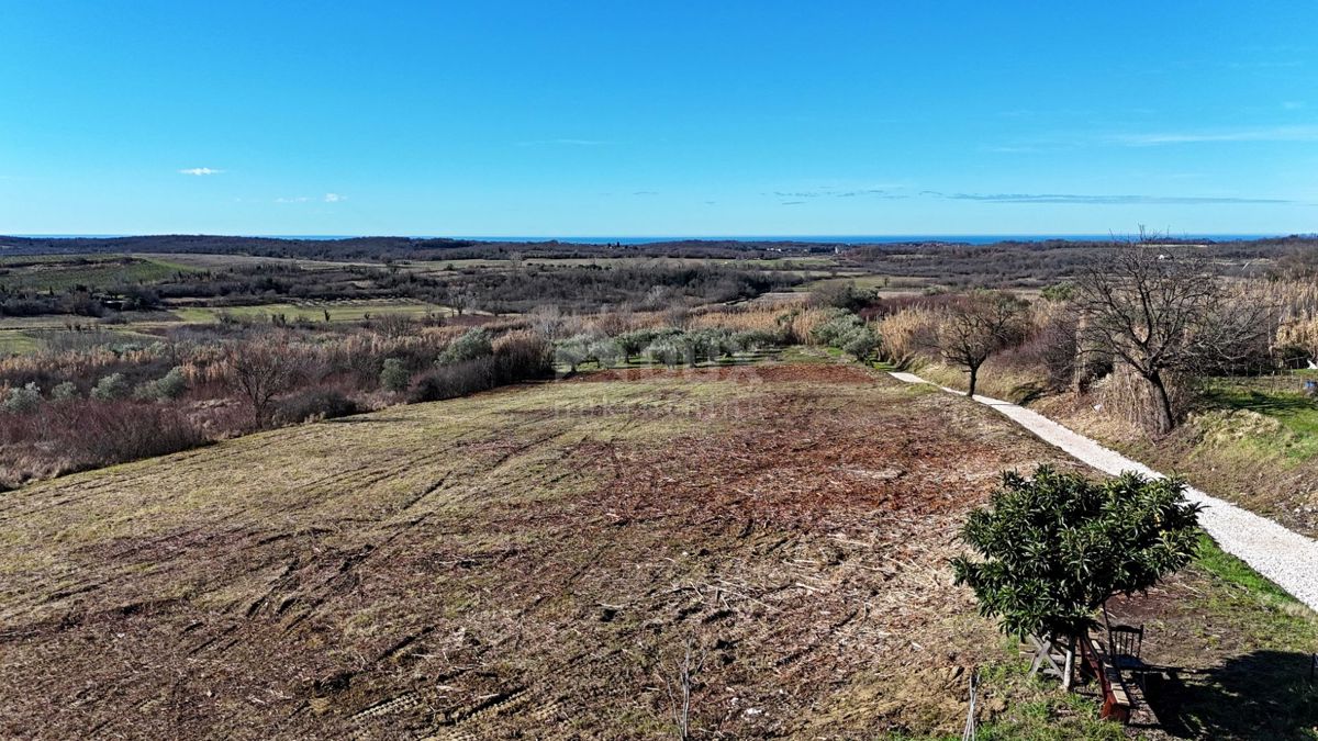 ISTRIA, BUJE - Terreno edificabile con vista panoramica