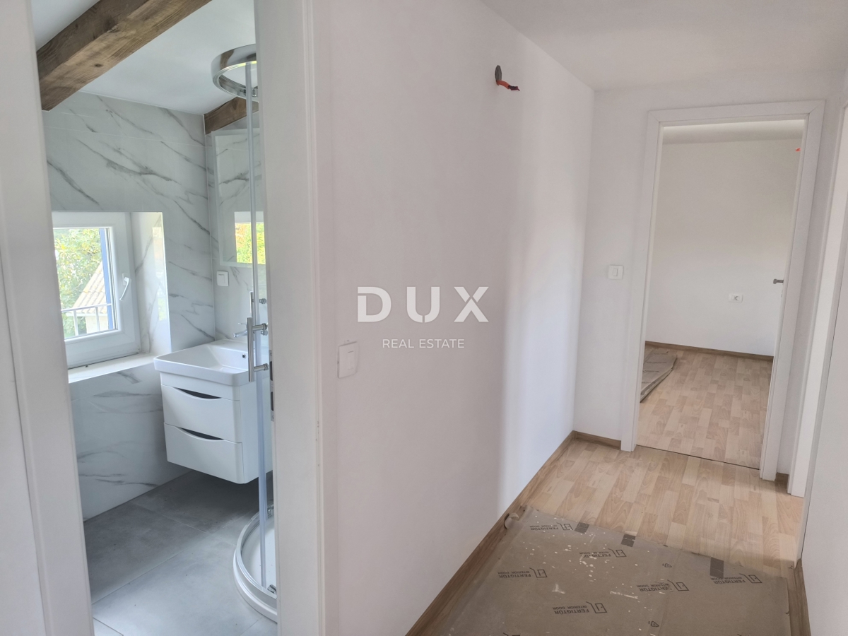 ISTRIA, JURŠIĆI - Casa in pietra con piscina + appartamento, CHIAVI IN MANO