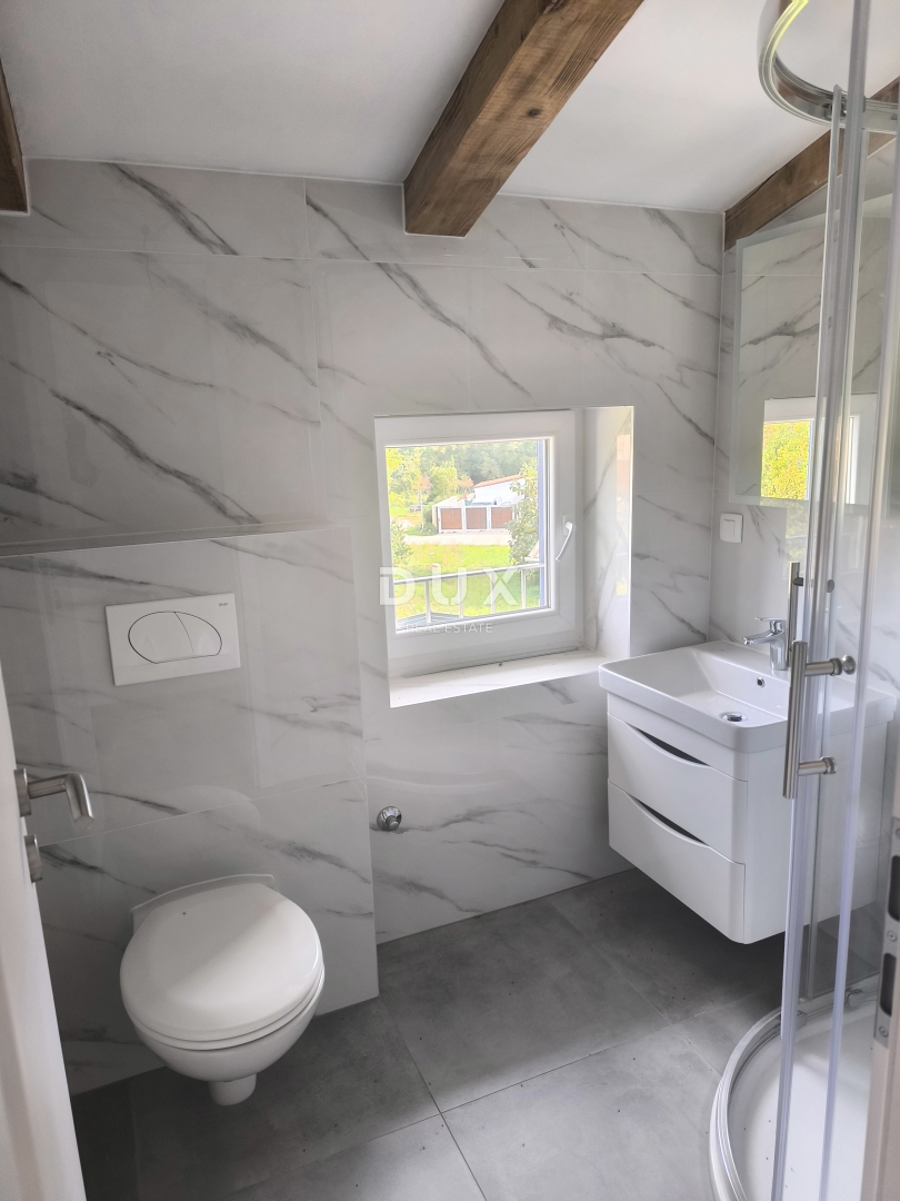 ISTRIA, JURŠIĆI - Casa in pietra con piscina + appartamento, CHIAVI IN MANO