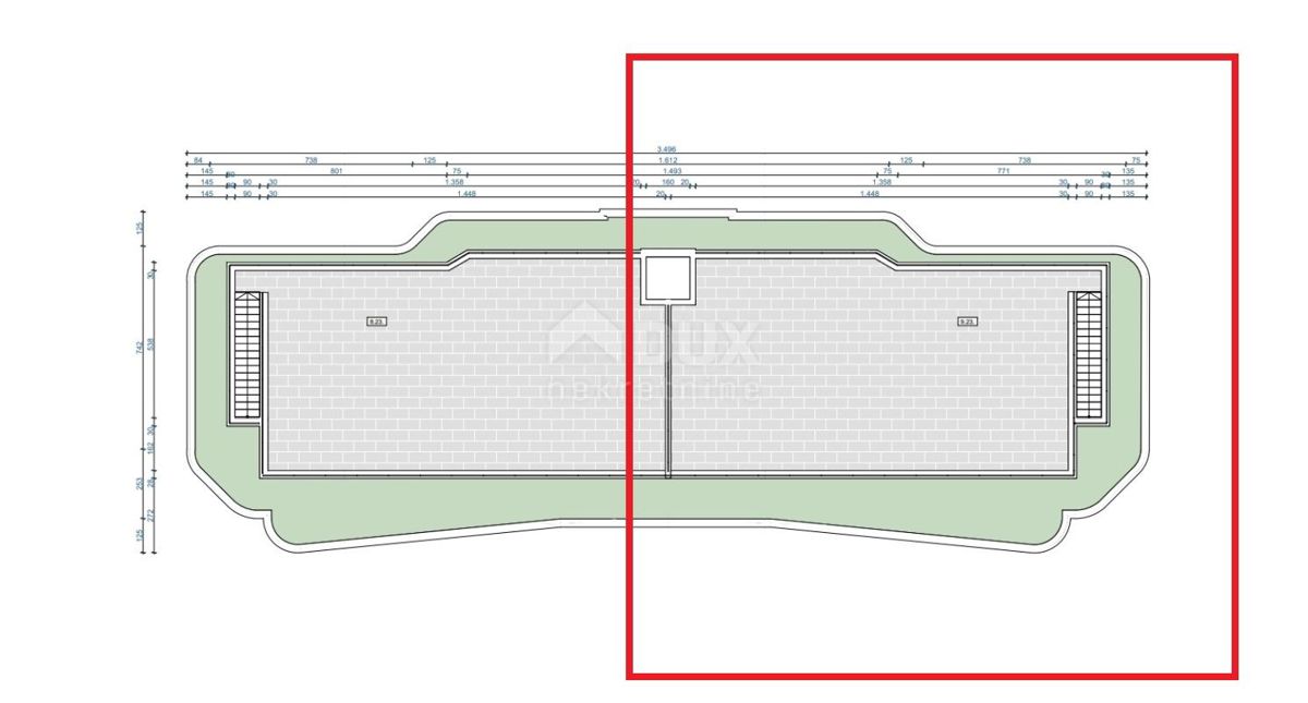 OPATIJA, CENTRO - attico a due piani 4333m2 con vista panoramica sul mare e terrazza sul tetto S2