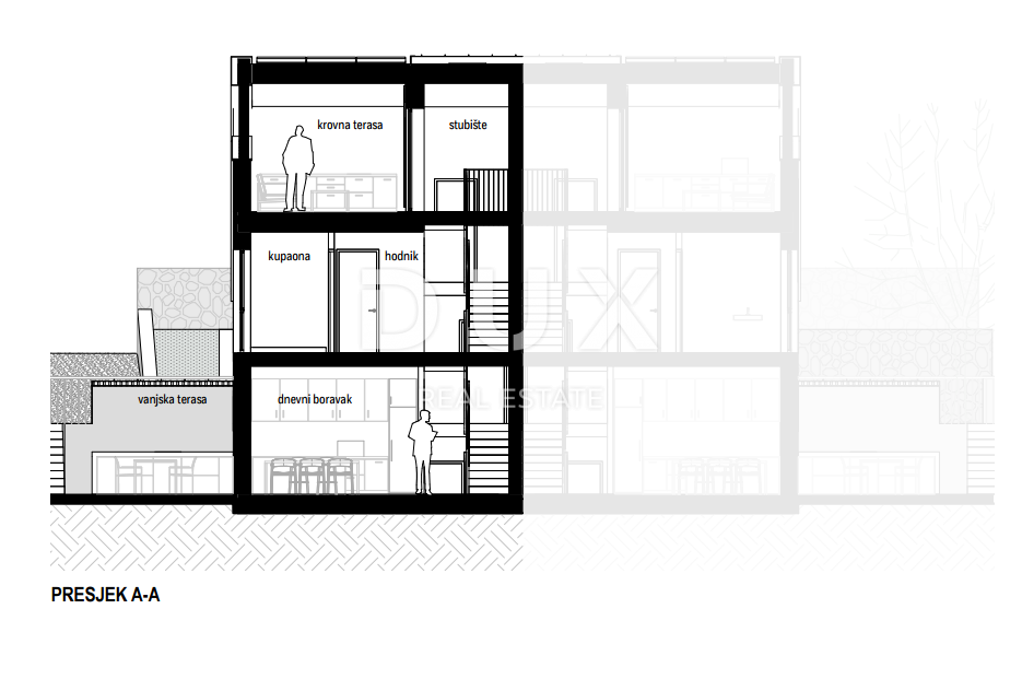 RIJEKA, KOSTRENA - esclusivo appartamento con piscina - nuova costruzione con vista panoramica sul mare! OPPORTUNITÀ!