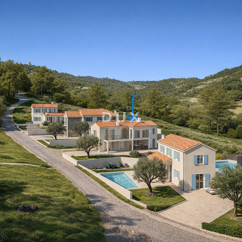 ISTRIA, PIĆAN - Villa di nuova costruzione situata in un ambiente naturale