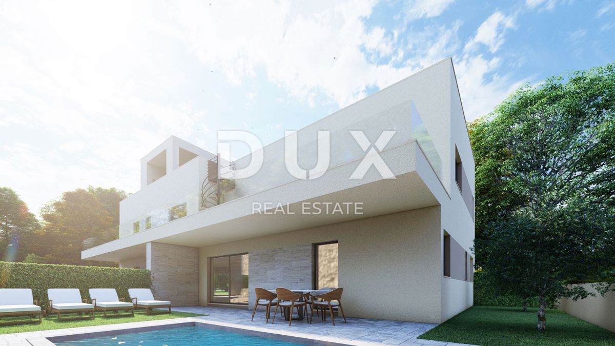 ZADAR, VRSI - Esclusivo appartamento al piano terra con piscina e giardino! S2