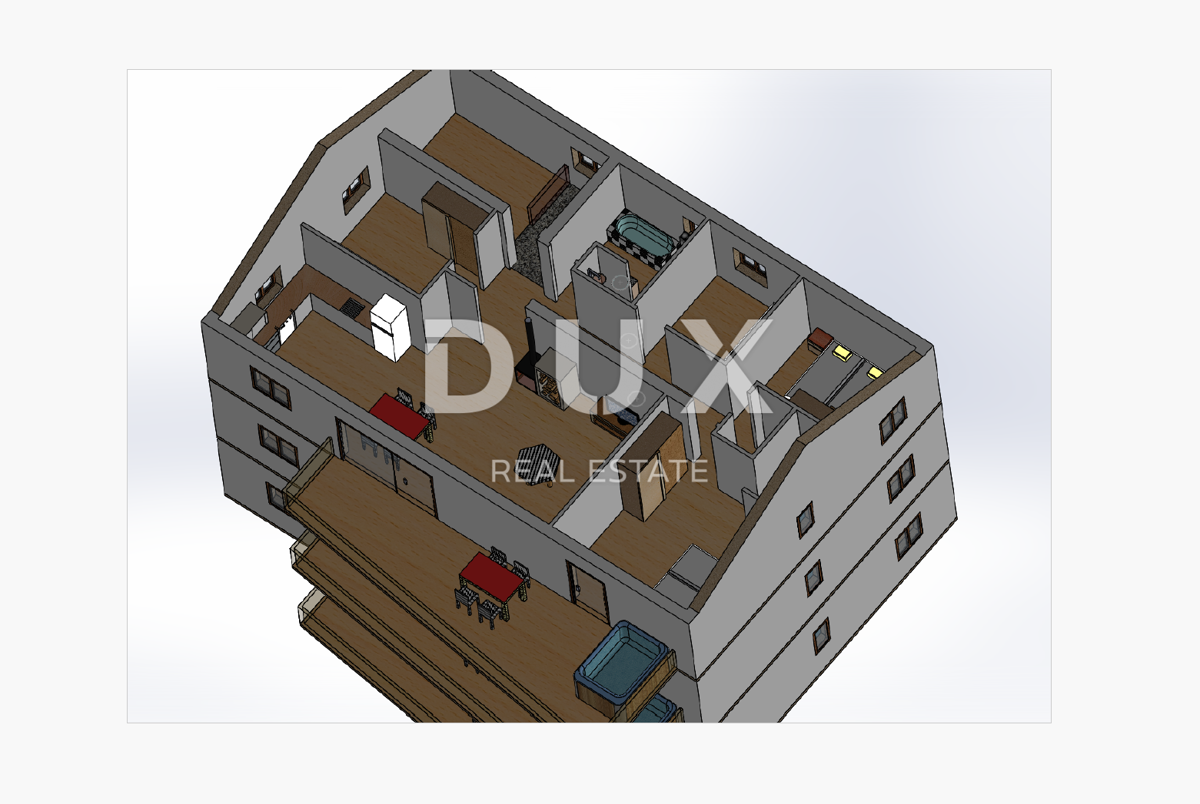 KASTAV, CENTRO - terreno edificabile 805m2 CON PERMESSO DI COSTRUZIONE!!! con vista mare per edilizia residenziale - appartamenti/appartamenti/villa familiare o villa in affitto - vacanza con piscina