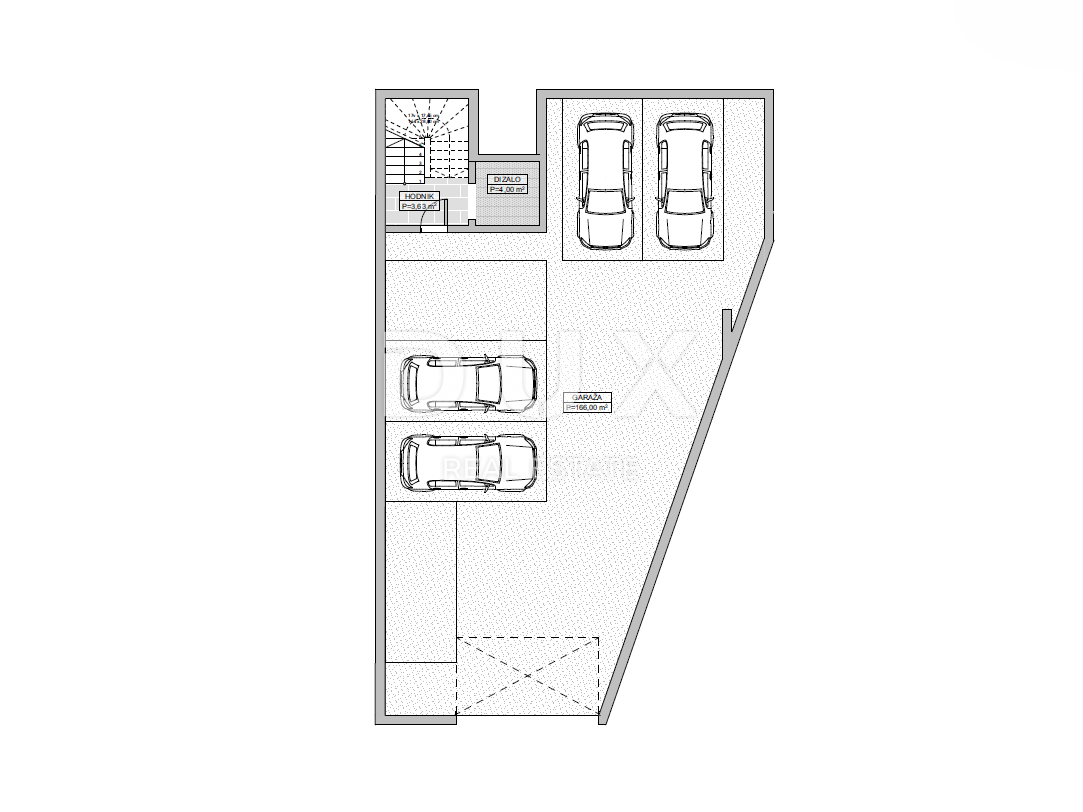 OPATIJA, CENTRO - terreno con progetto per 3 appartamenti di lusso con piscina, vista panoramica sul mare