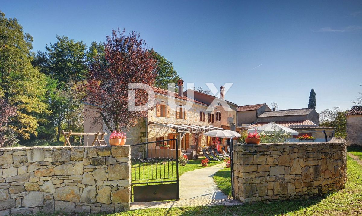 ISTRIA, GRAČIŠĆE - Bella casa in pietra con piscina