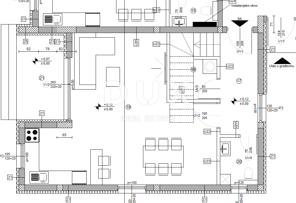 ŠIBENIK, VODICE - Appartamento duplex S4 in posizione tranquilla