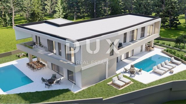 ISTRIA, ROVINJSKO SELO - Lussuosa casa isolata con garage sotterraneo! Ultima zona di costruzione a 10 minuti dal mare!