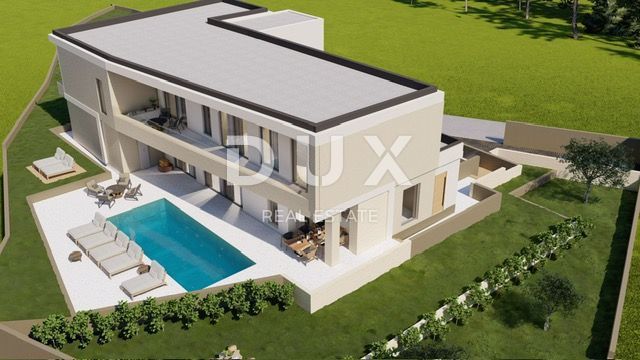 ISTRIA, ROVINJSKO SELO - Lussuosa casa isolata con garage sotterraneo! Ultima zona di costruzione a 10 minuti dal mare!