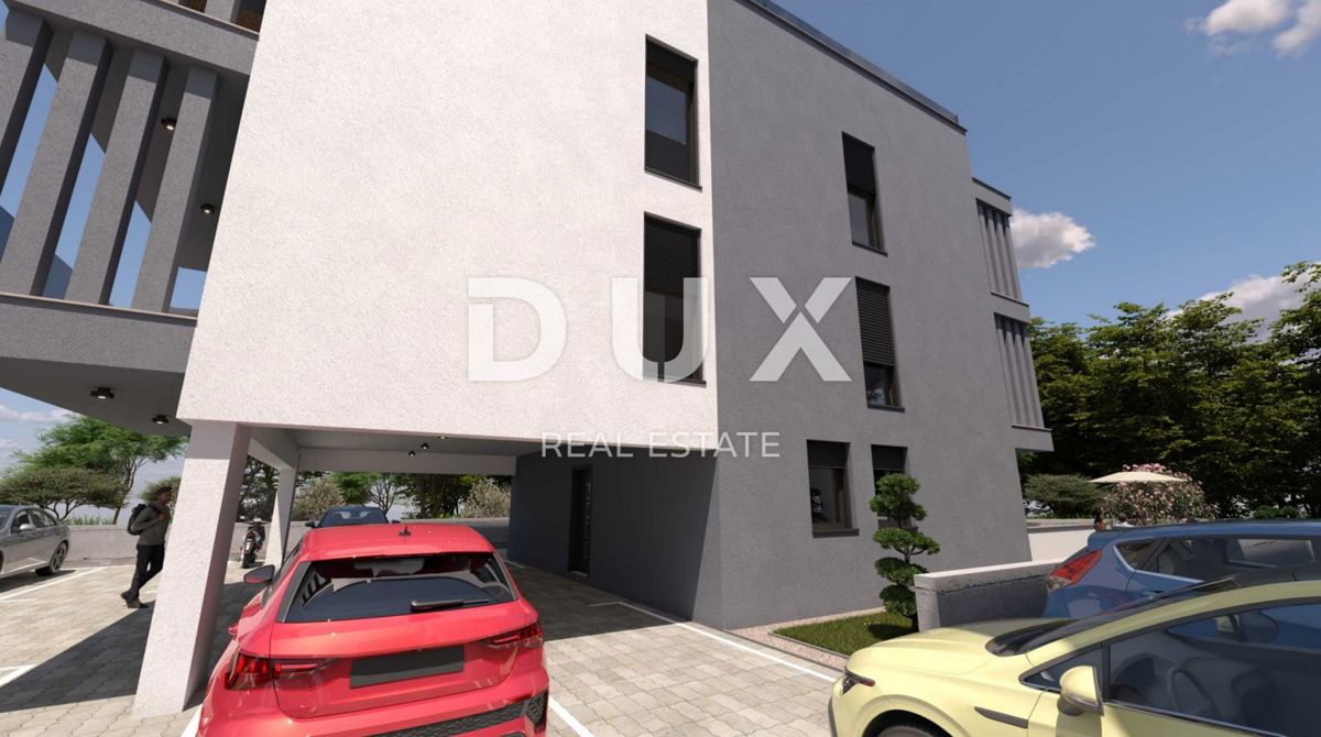 ZADAR, PETRČANE - Moderno appartamento con giardino in costruzione Z2 S1
