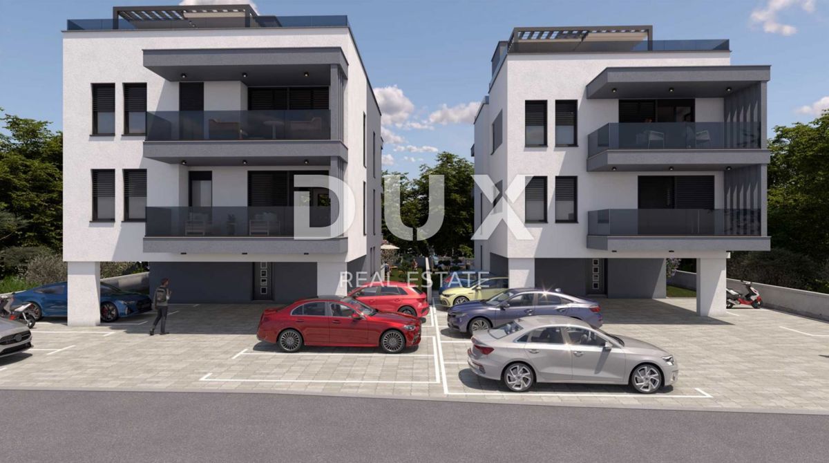 ZADAR, PETRČANE - Moderno appartamento con giardino in costruzione Z2 S1