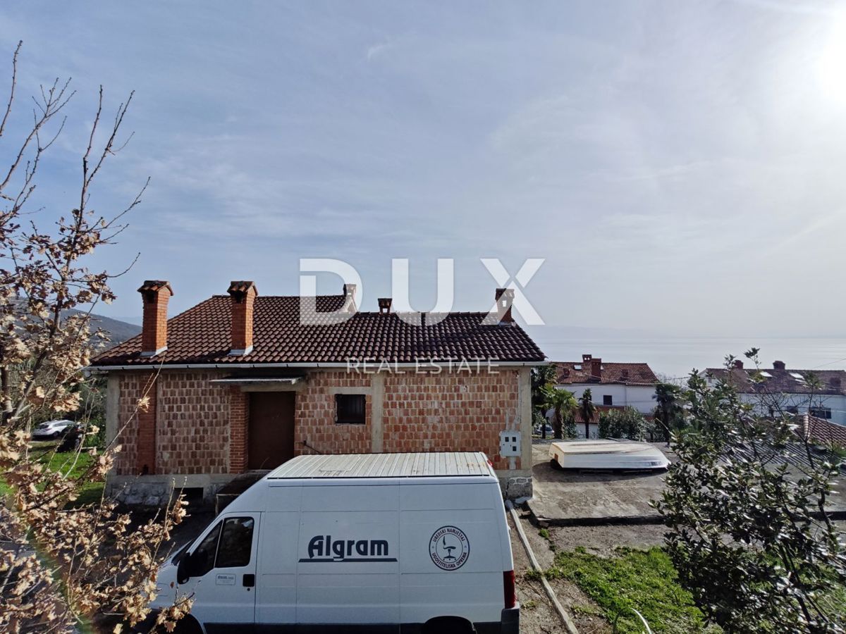 OPATIJA, OPRIĆ - Casa indipendente con vista sul mare! Terreno di 1100m2, OCCASIONE!