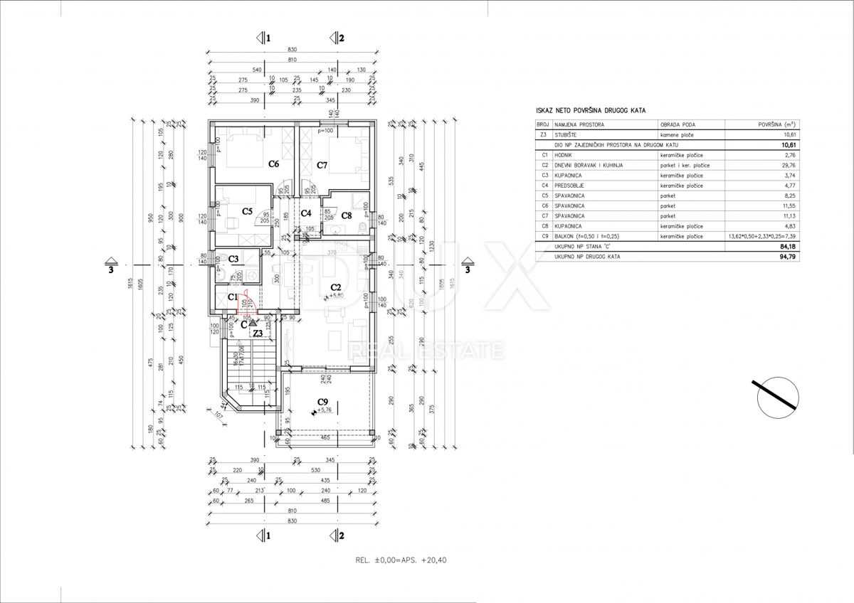 Appartamento Medulin, 77,47m2