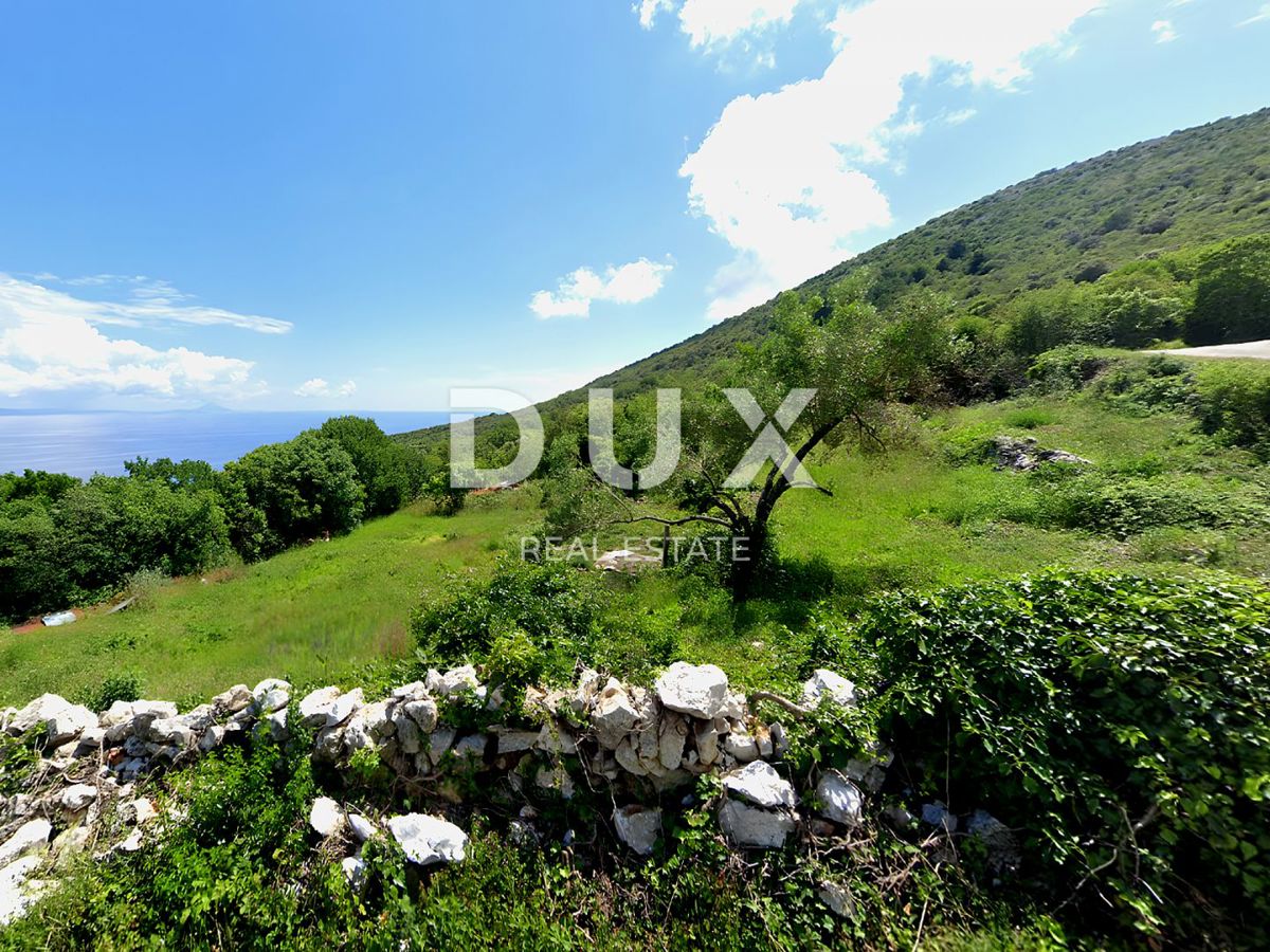ISTRIA, RABAC - Terreno con spettacolare vista mare