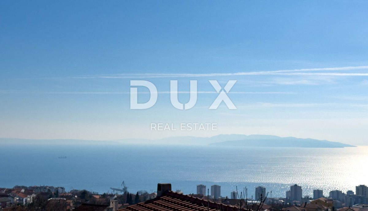RIJEKA, ZAMET - 2BR+LR con vista panoramica sul mare