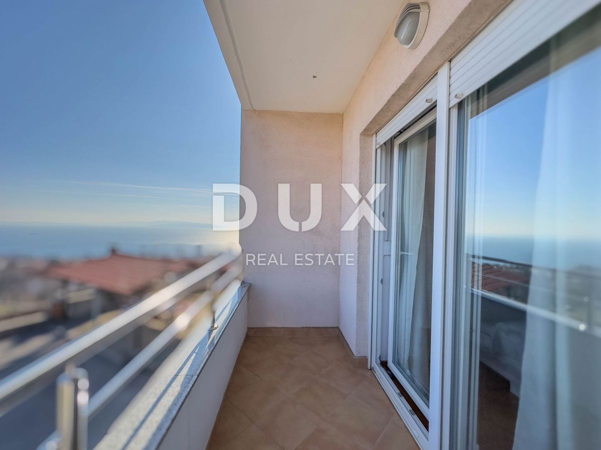 RIJEKA, ZAMET - 2BR+LR con vista panoramica sul mare