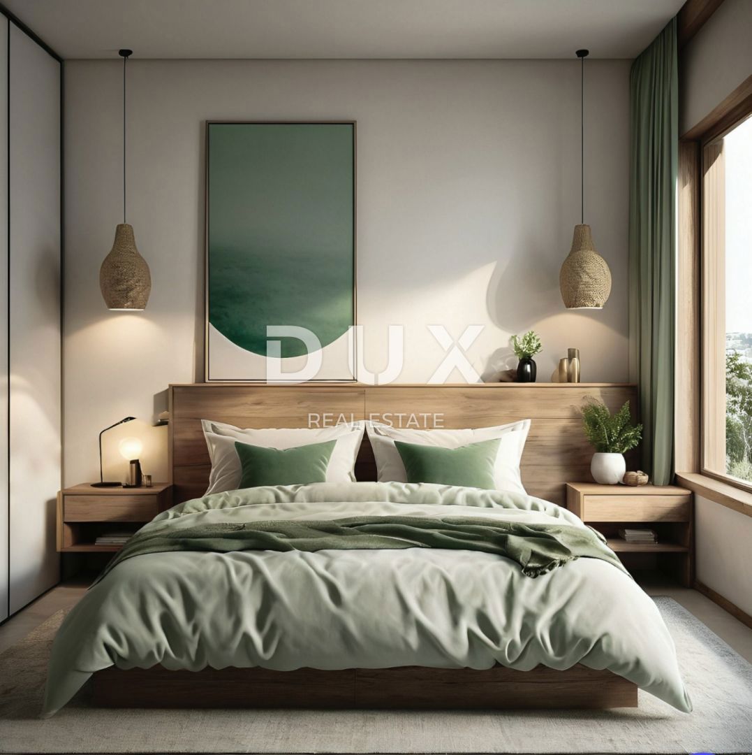MATULJI, JURDANI, PERMANI - appartamento 68m2 + galleria 31m2, 2° piano 3 camere da letto + soggiorno 