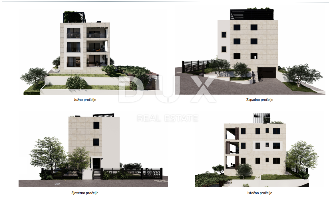 ŠIBENIK, CRNICA - Appartamento con tre camere da letto con vista mare