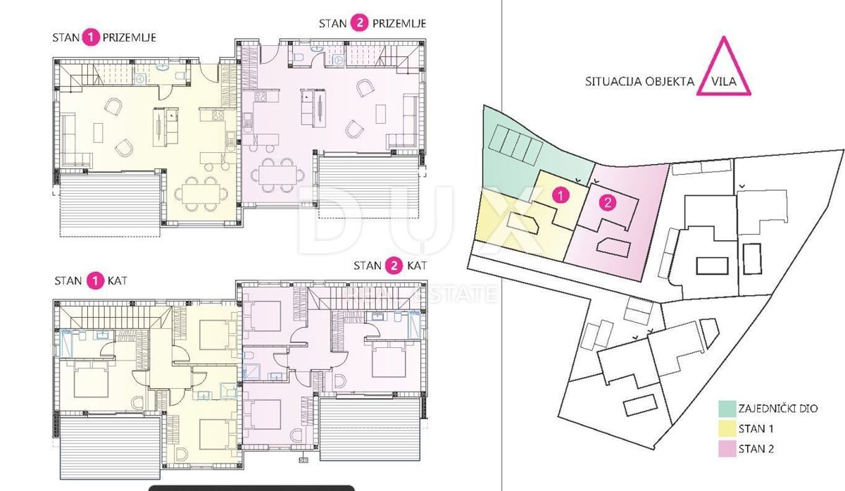 KRALJEVICA - Villa bifamiliare con piscina vicino al mare!