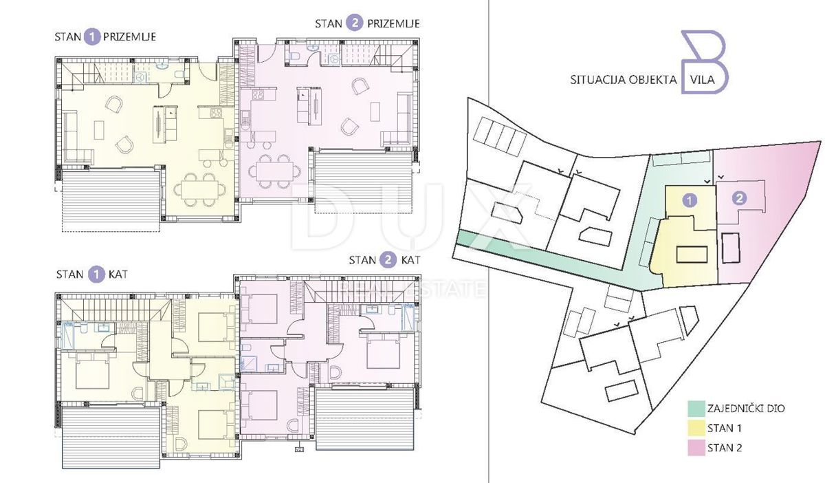 KRALJEVICA - Villa bifamiliare con piscina vicino al mare!