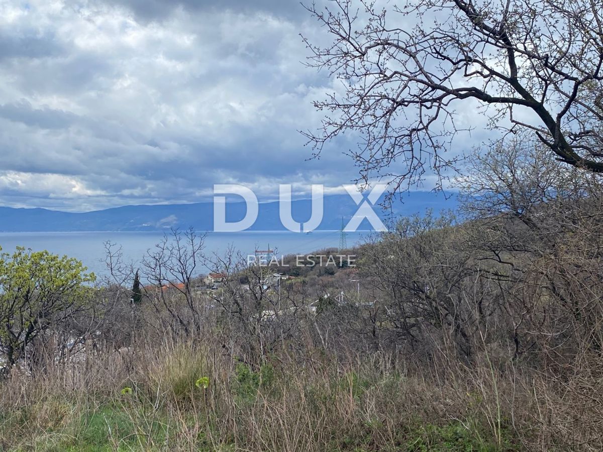 RIJEKA, KOSTRENA - terreno edificabile 1.053 m2 con vista mare per un edificio residenziale - appartamenti / monolocali / case unifamiliari / ville! OPPORTUNITÀ!!!