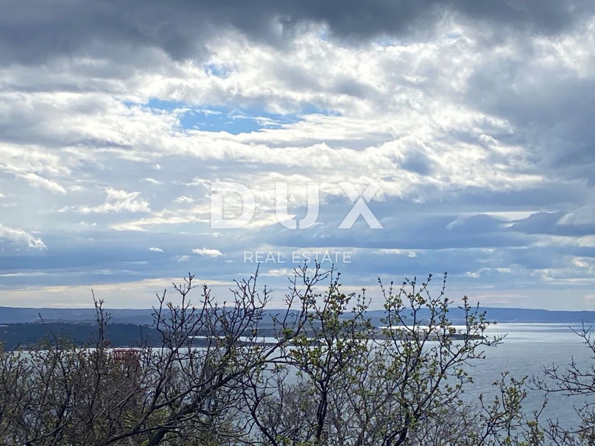 RIJEKA, KOSTRENA - terreno edificabile 1.053 m2 con vista mare per un edificio residenziale - appartamenti / monolocali / case unifamiliari / ville! OPPORTUNITÀ!!!