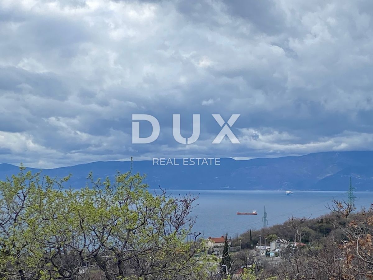 RIJEKA, KOSTRENA - terreno edificabile 1.053 m2 con vista mare per un edificio residenziale - appartamenti / monolocali / case unifamiliari / ville! OPPORTUNITÀ!!!