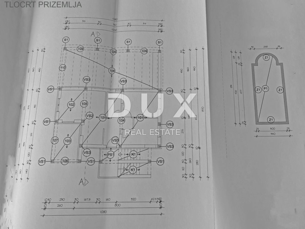 ISTRIA, LABIN - Casa con piscina in costruzione
