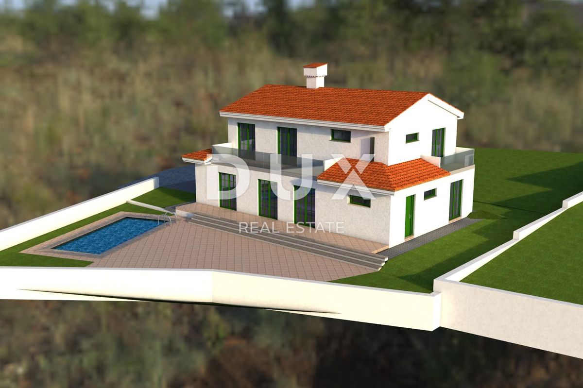 ISOLA DI KRK, MALINSKA - Terreno + permesso