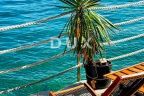 ISTRIA, ROVIGNO - Appartamento lussuoso e arredato, prima fila al mare