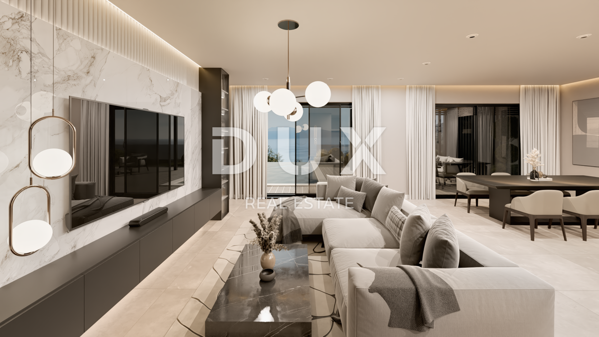 OPATIJA, POLJANE - Progetto di villa con vista sul mare