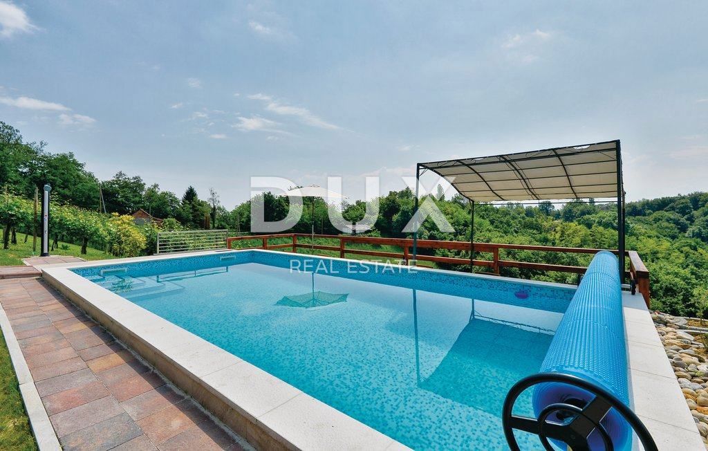 LUSSO A ZAGORJE - DUE CASE, PISCINA, JACUZZI, SAUNA, ENOTECA - UN'OASI DI PRIVACY A SOLI 35 MINUTI DA ZAGABRIA!